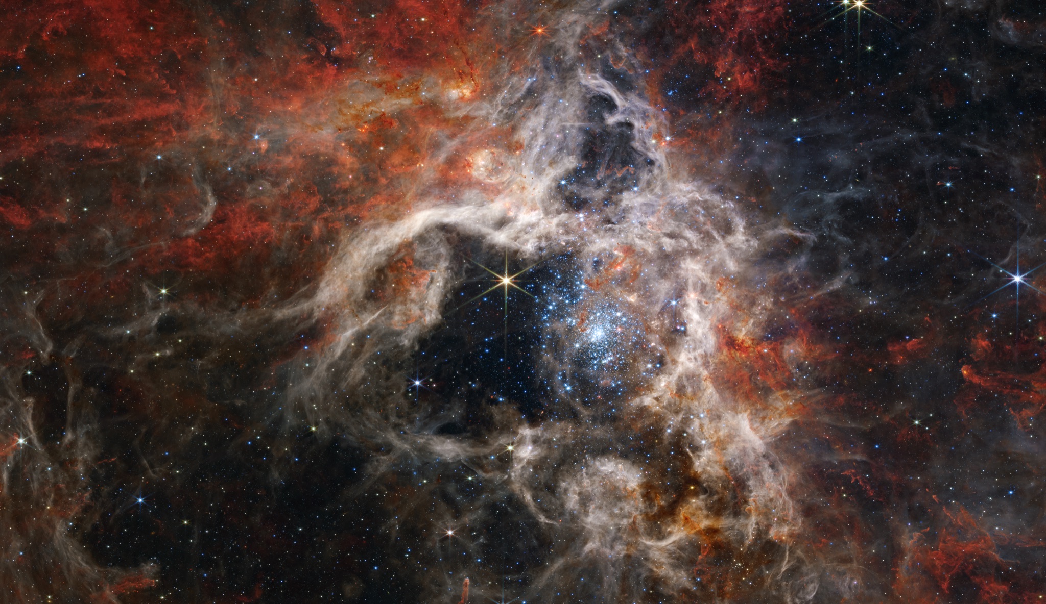 Pillars of Creation, JWST NIRCam